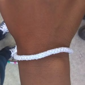 6 Strand Diamond Braid Bracelet